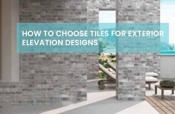 How to choose tiles for exterior elevation designs