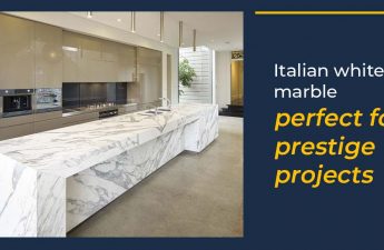 Italian white marble - perfect for prestige projects